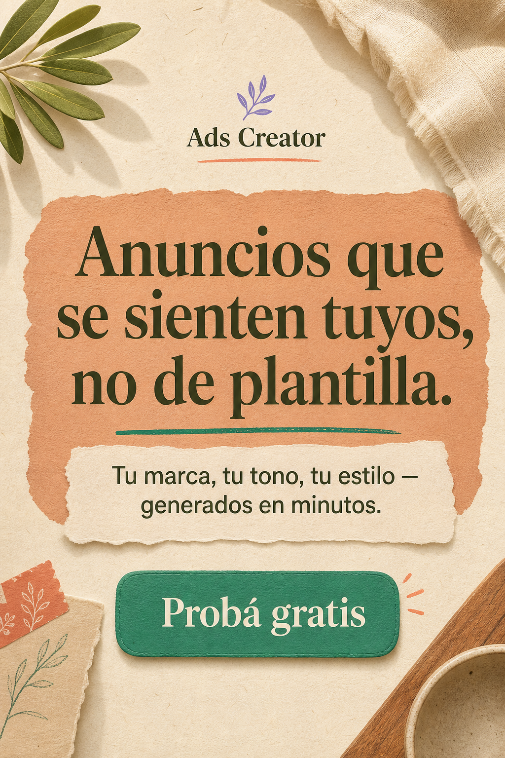 Estilo Natural / cálido